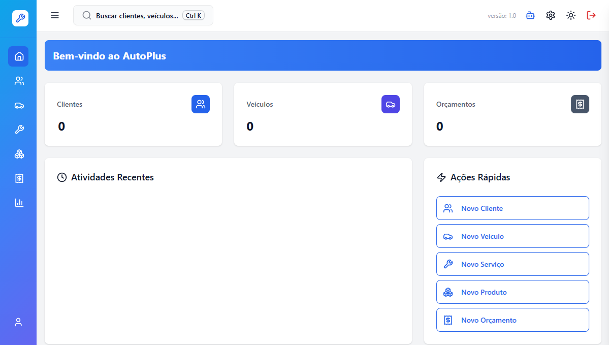 Demonstração do Sistema AutoPlus